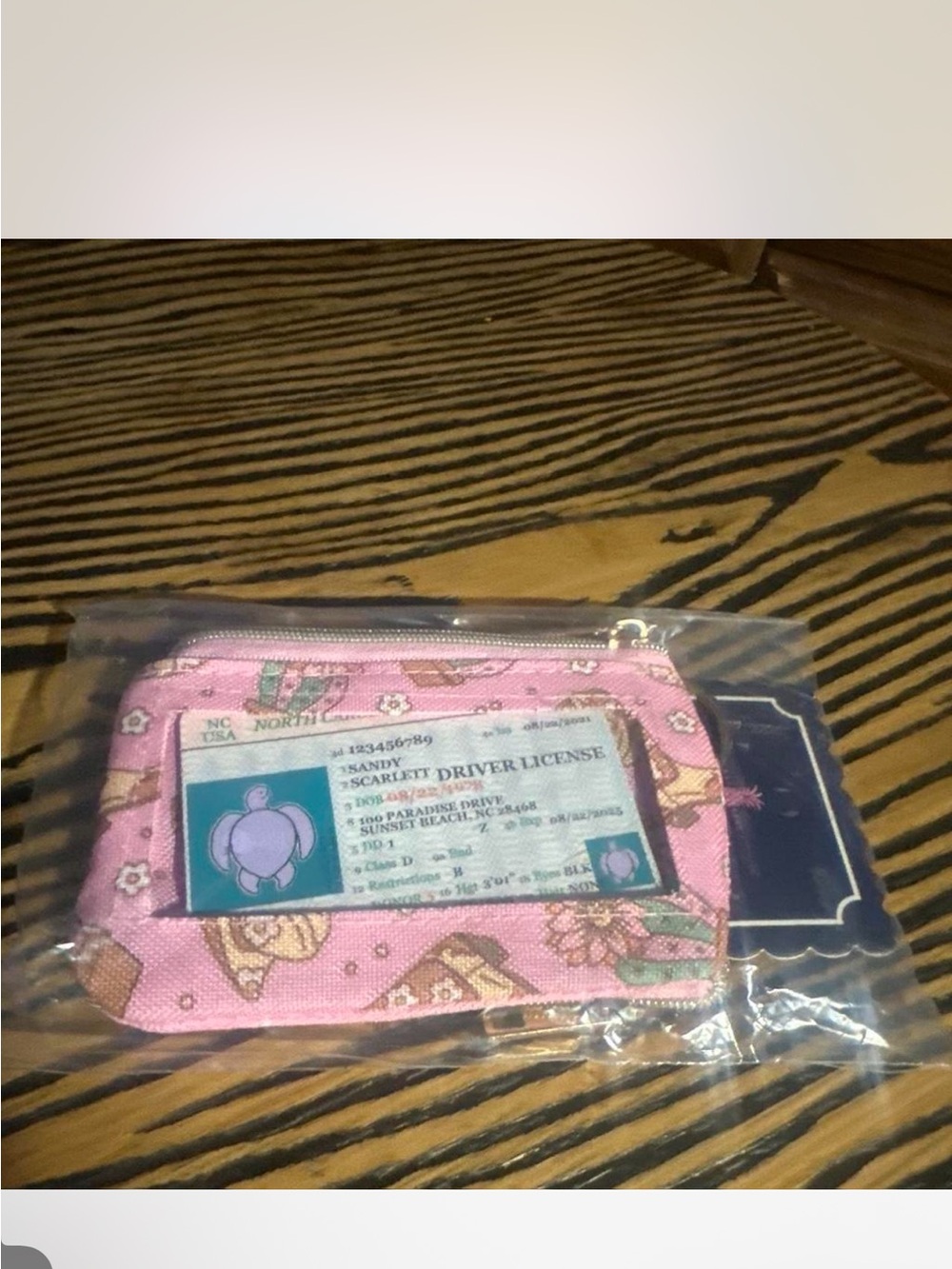 Simply Southern Pink Card & Key Holder